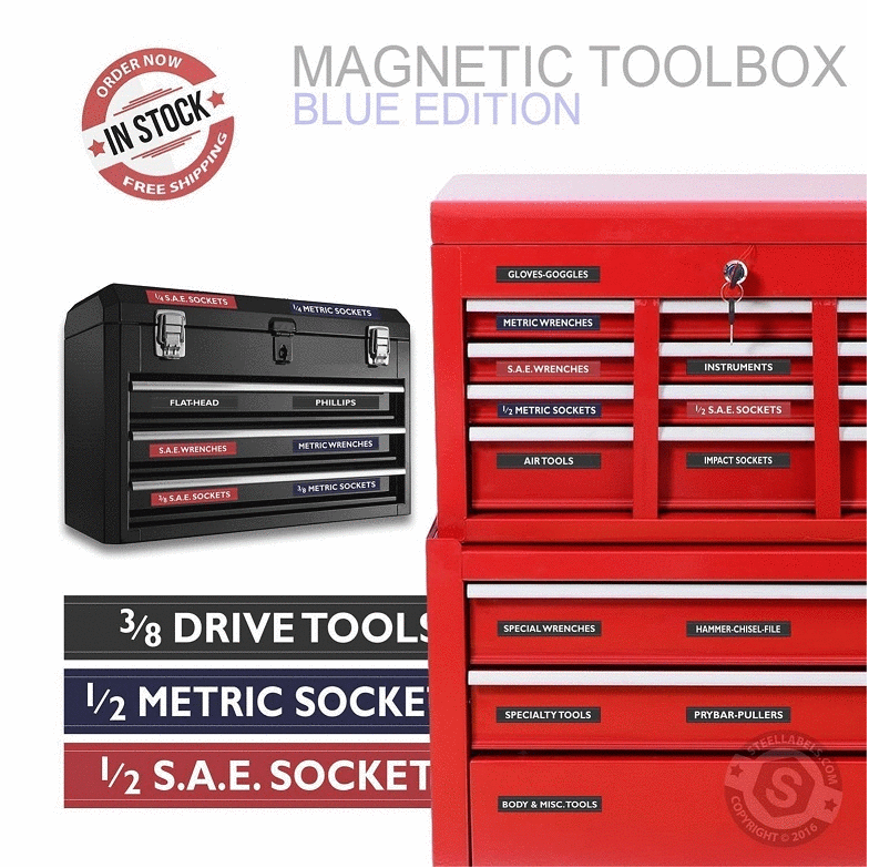 Magnetic Toolbox Gif Blue 
