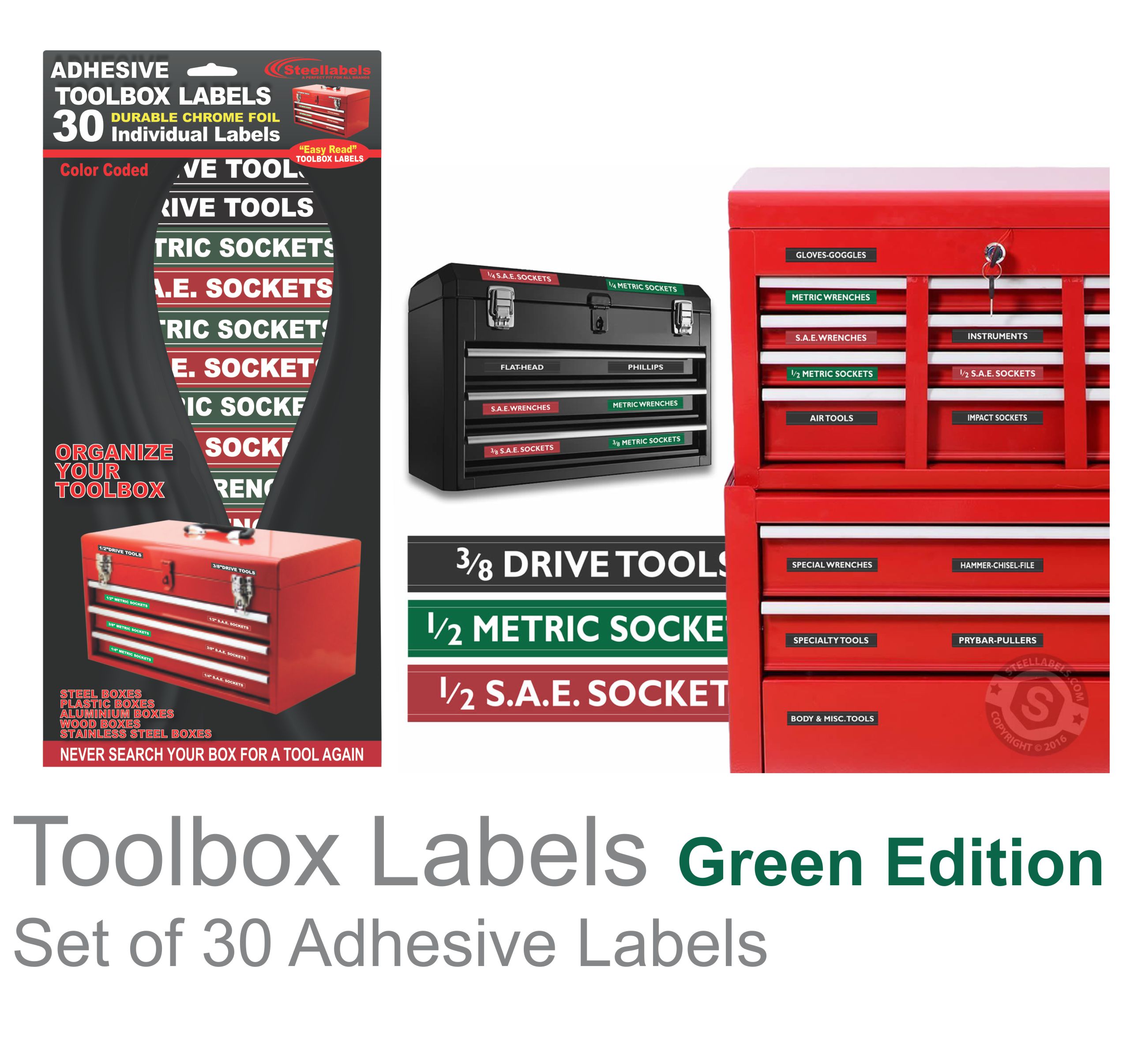 Adhesive Toolbox Green Main