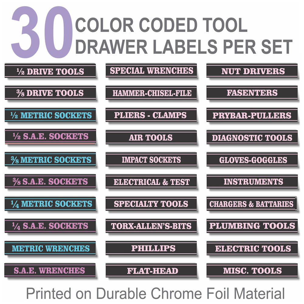 Details about   Ladies Edition Combo Deal Labels to Organize Tools Boxes & more fast & easy 